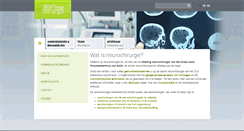 Desktop Screenshot of neurochirurgie.be